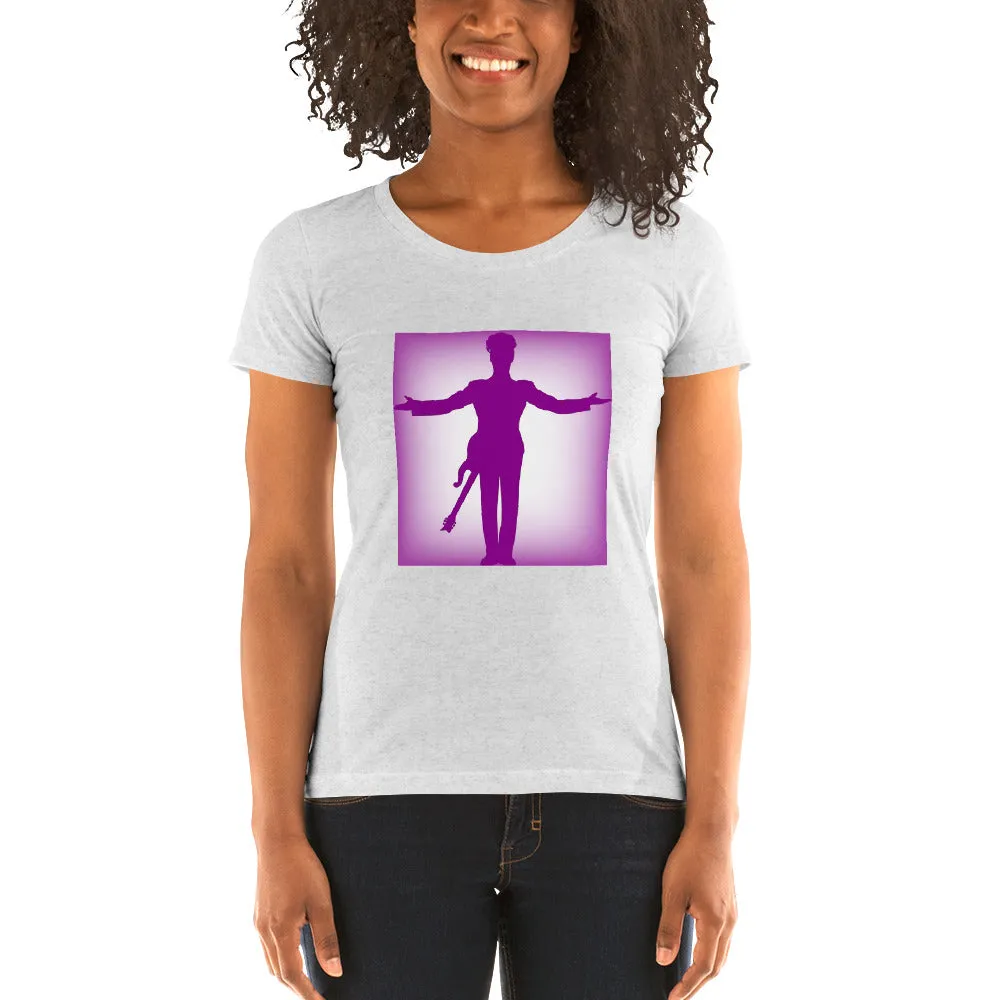 Prince inspired ladies' short sleeve tee