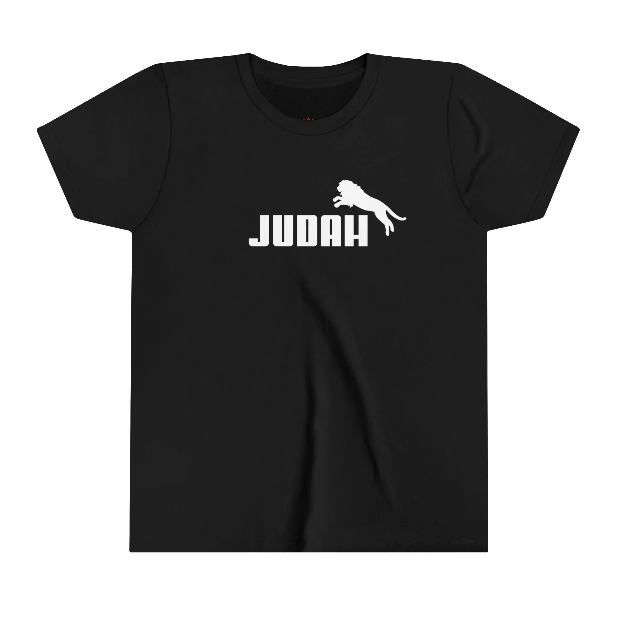 "Lion of Judah Kids T-Shirt - Bold Faith-Inspired Graphic Tee for Boys & Girls"