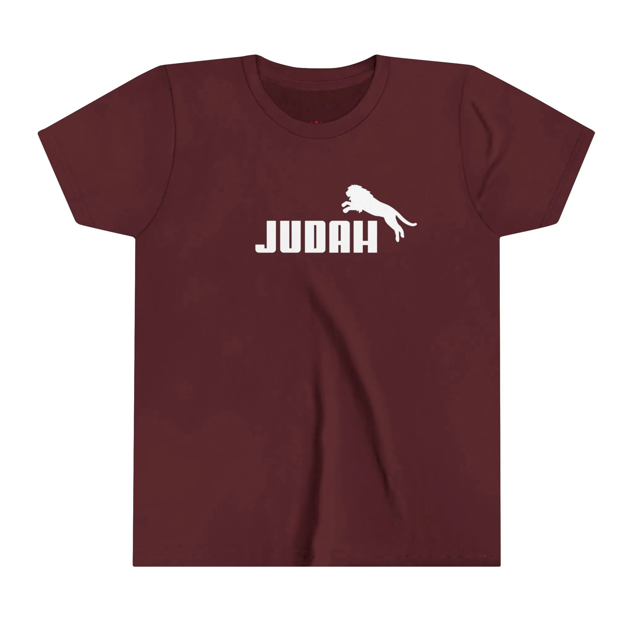 "Lion of Judah Kids T-Shirt - Bold Faith-Inspired Graphic Tee for Boys & Girls"
