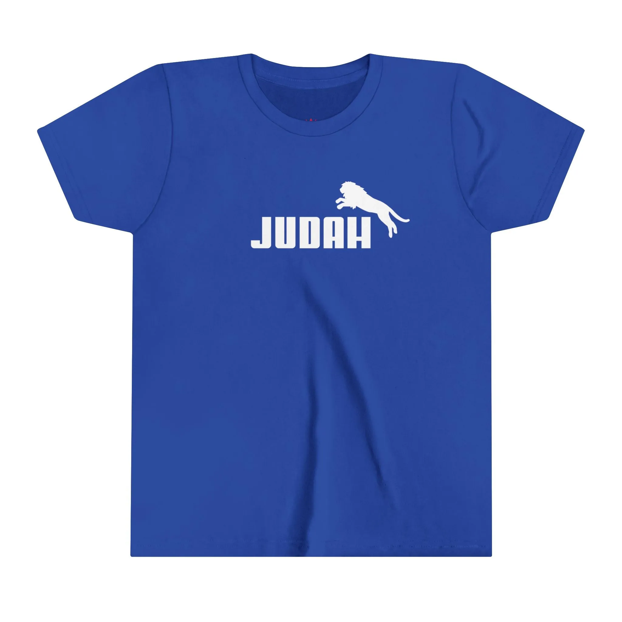 "Lion of Judah Kids T-Shirt - Bold Faith-Inspired Graphic Tee for Boys & Girls"