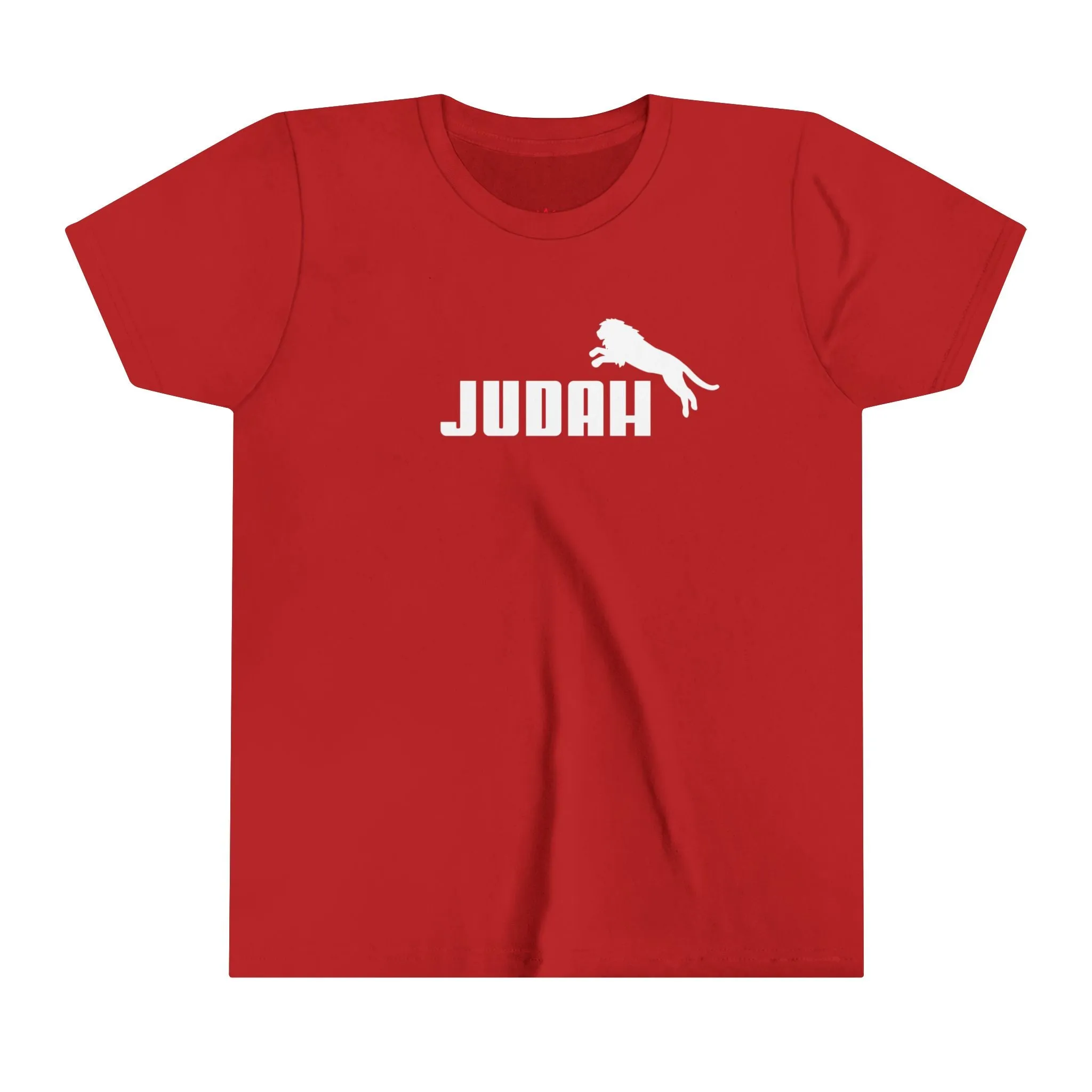 "Lion of Judah Kids T-Shirt - Bold Faith-Inspired Graphic Tee for Boys & Girls"