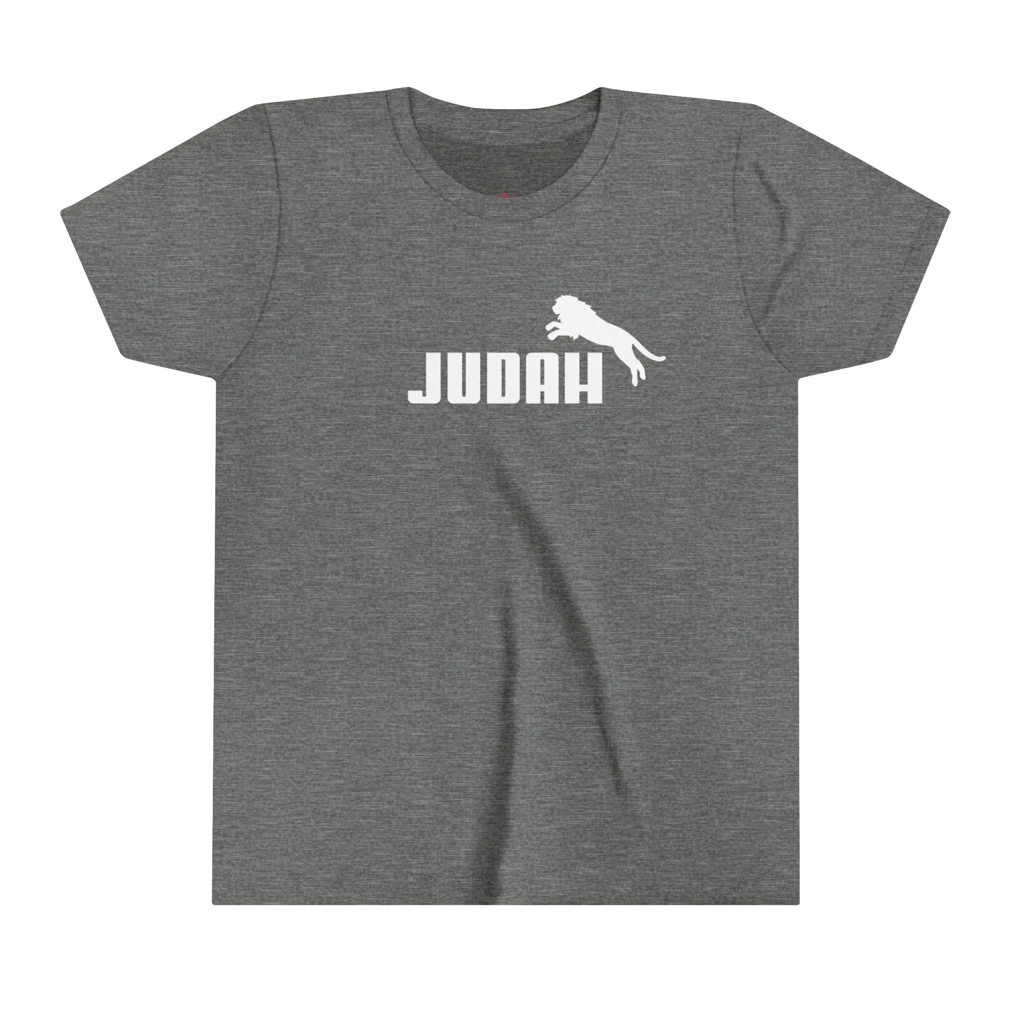 "Lion of Judah Kids T-Shirt - Bold Faith-Inspired Graphic Tee for Boys & Girls"