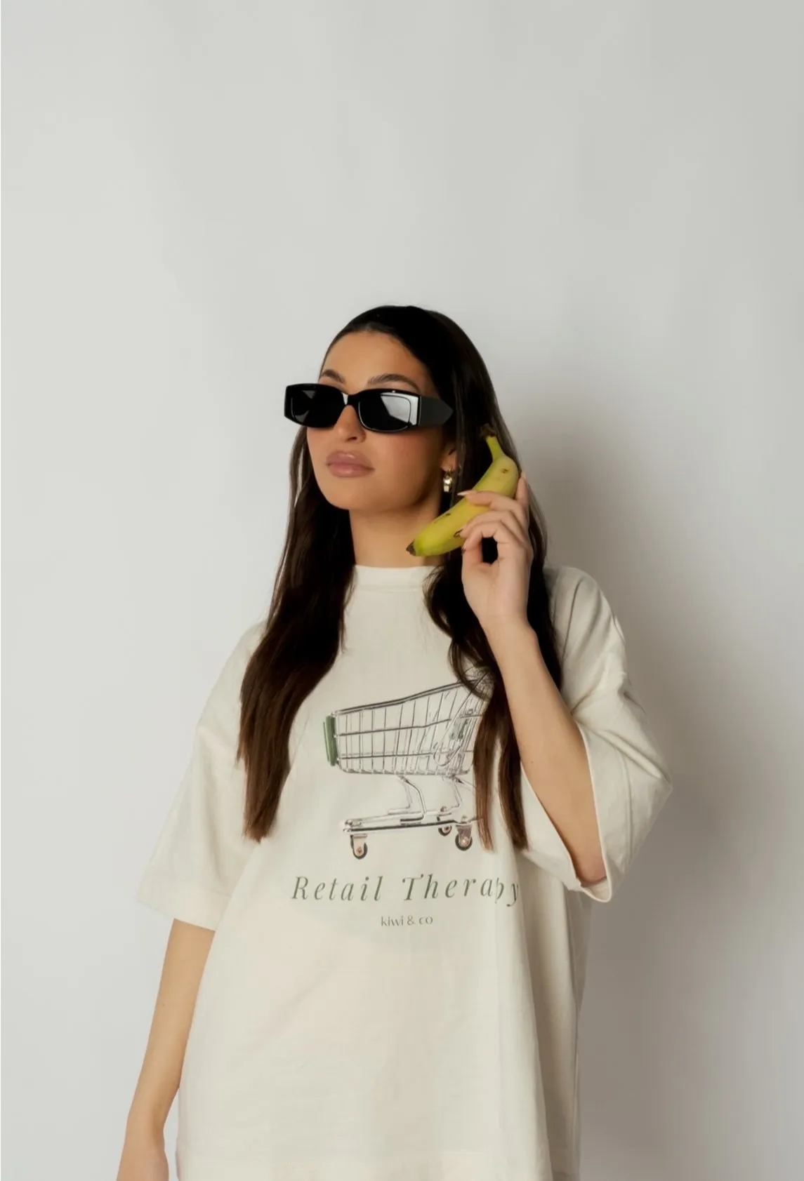 Retail Therapy Oversized Tee