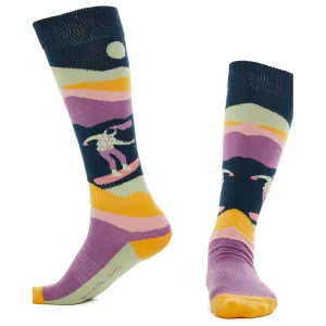 Retro Boarder Womens Snow Sock