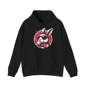 Retro Bubblegum Bunny Easter Hoodie