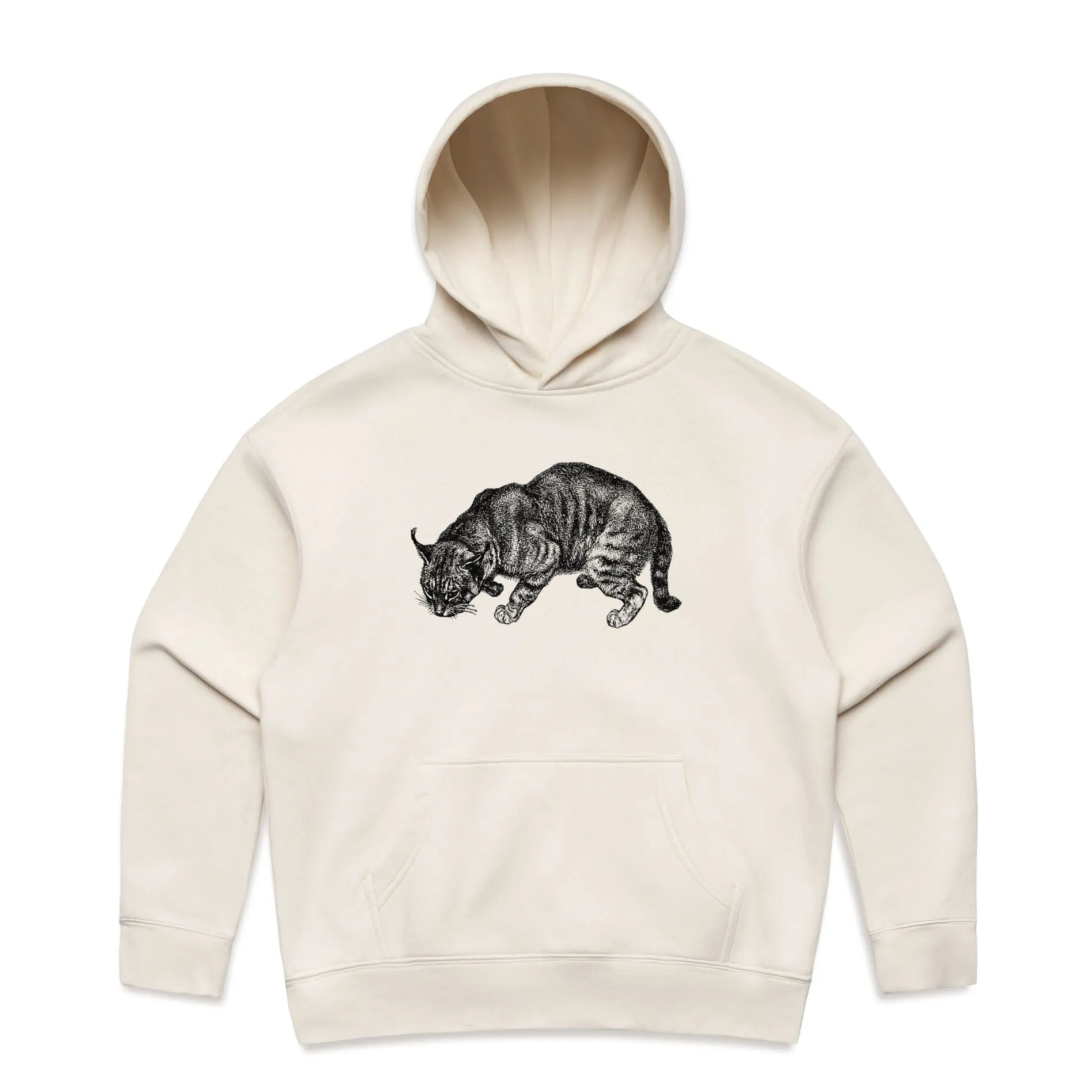 Safari Cat – Women's Hooded Sweatshirt