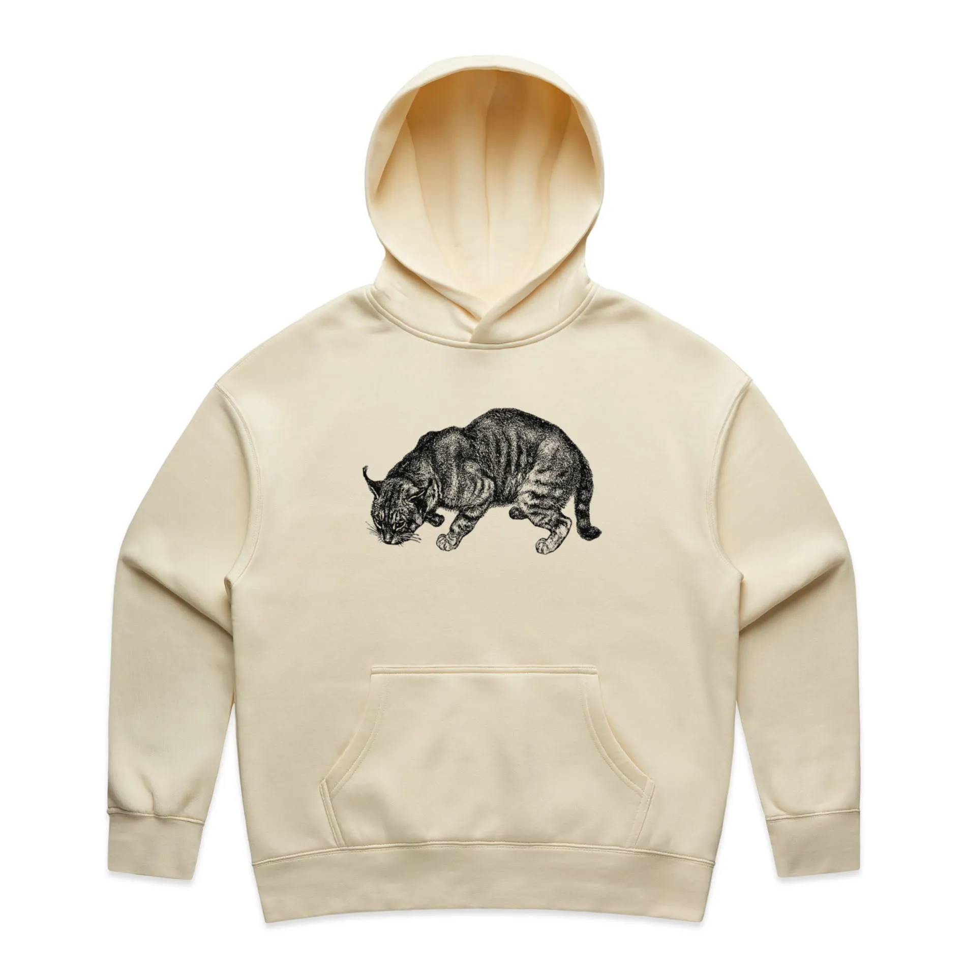 Safari Cat – Women's Hooded Sweatshirt