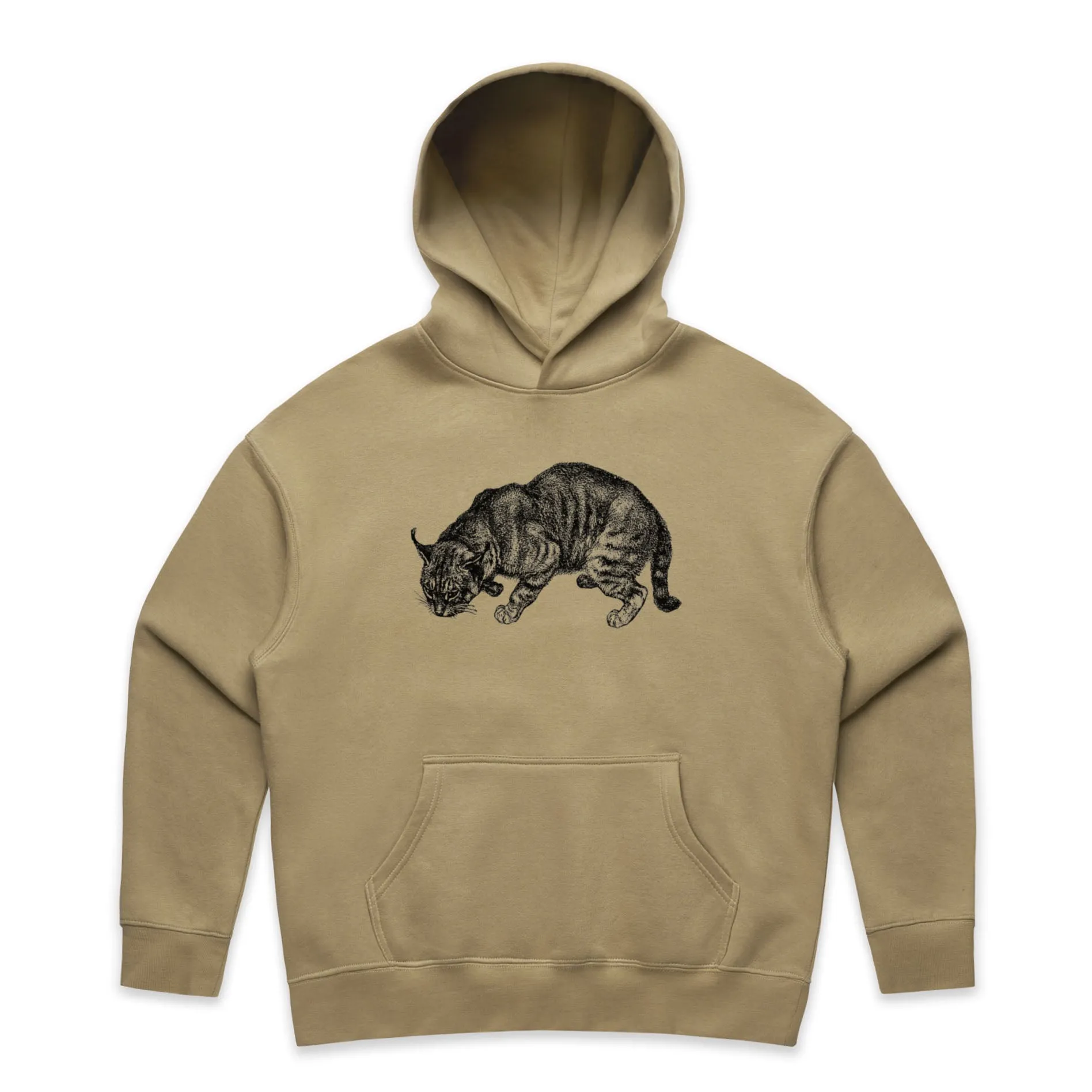 Safari Cat – Women's Hooded Sweatshirt