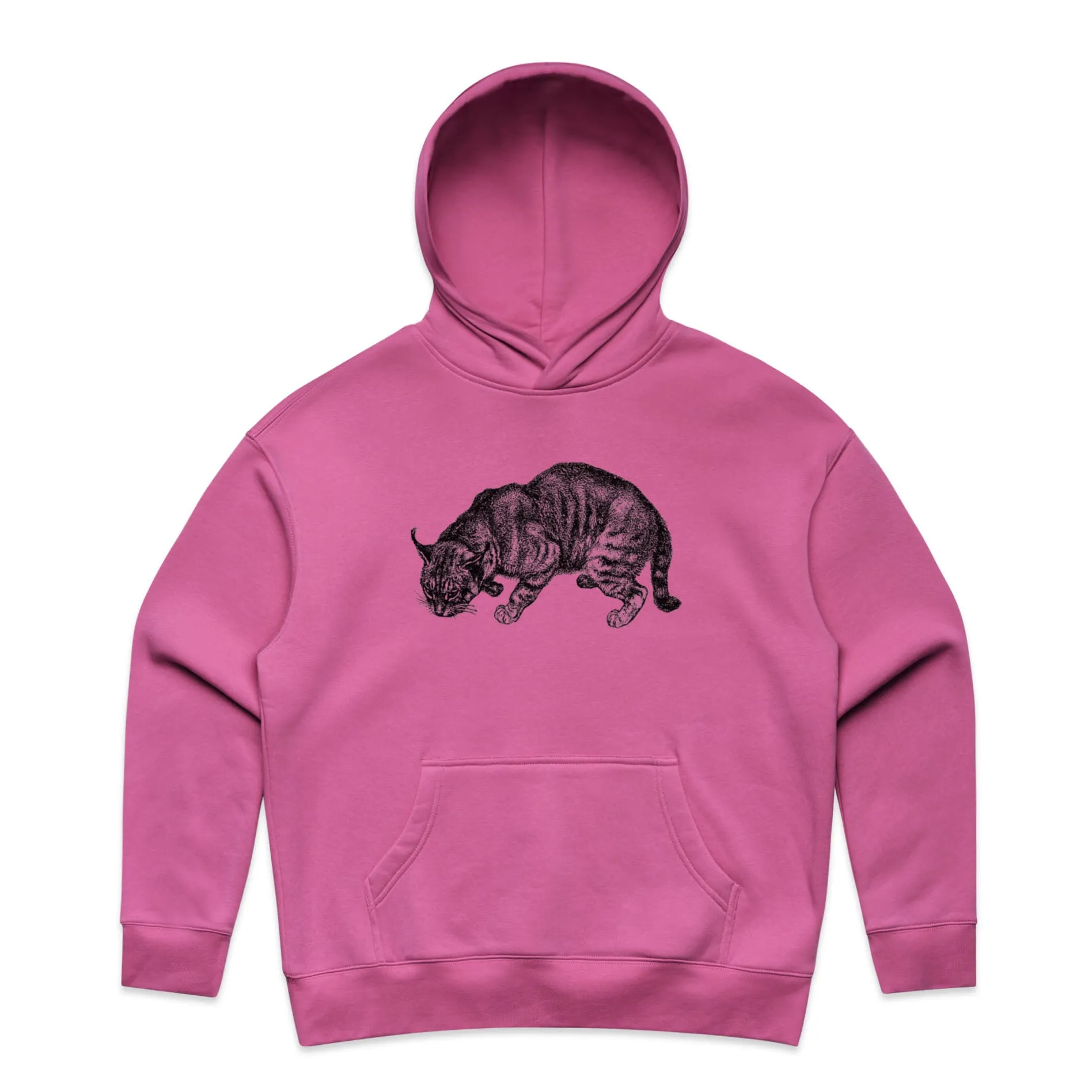 Safari Cat – Women's Hooded Sweatshirt
