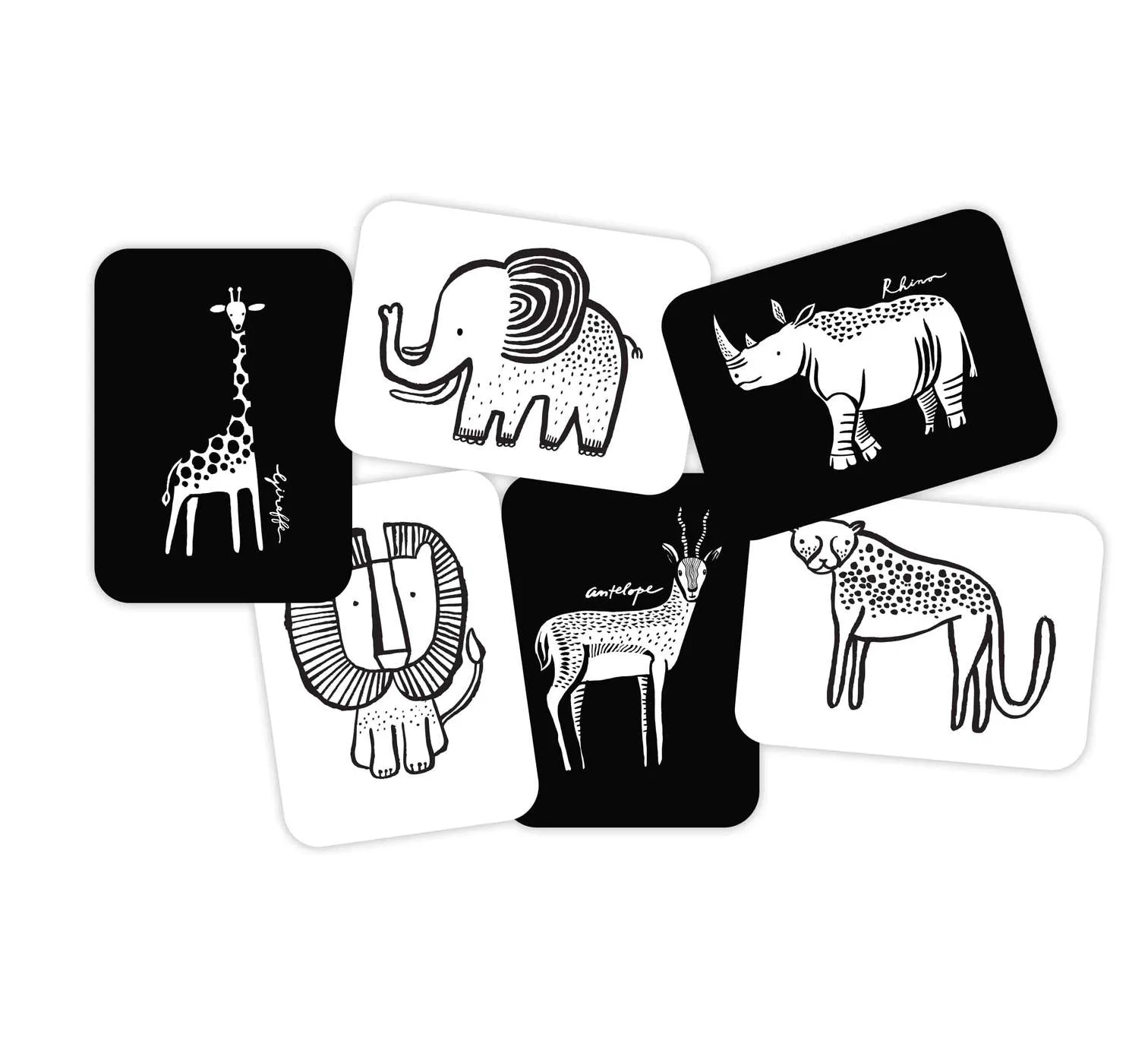 Safari Collection - Art Cards from Baby Boutique