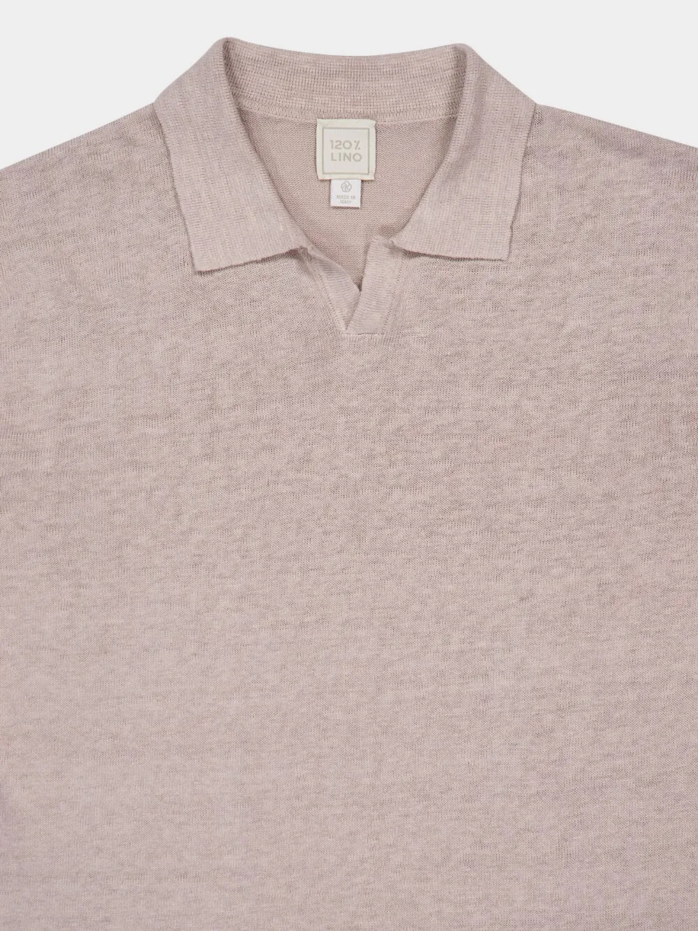 Safari Cream Short-Sleeve Knit Jumper