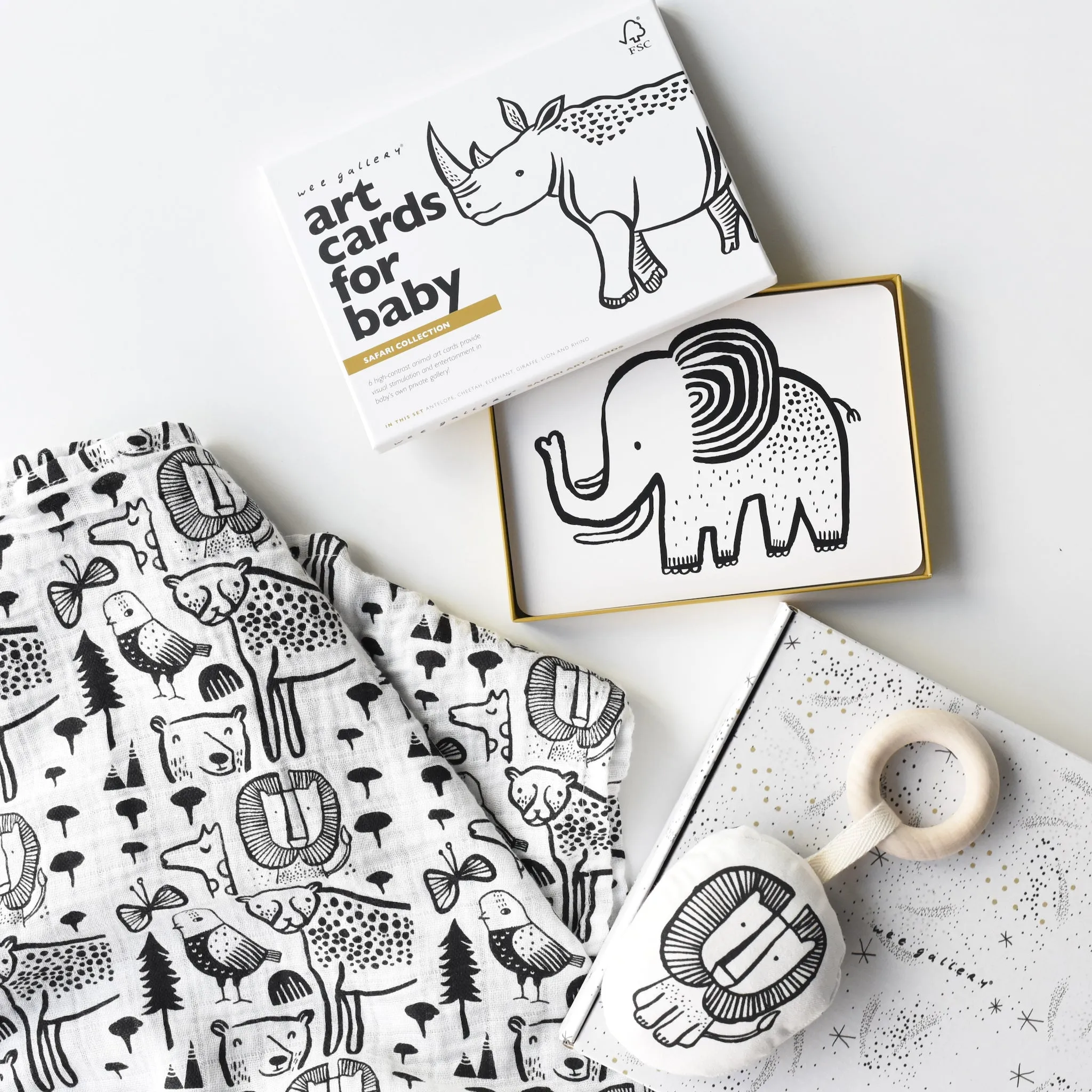 Safari Theme New Baby Gift Set