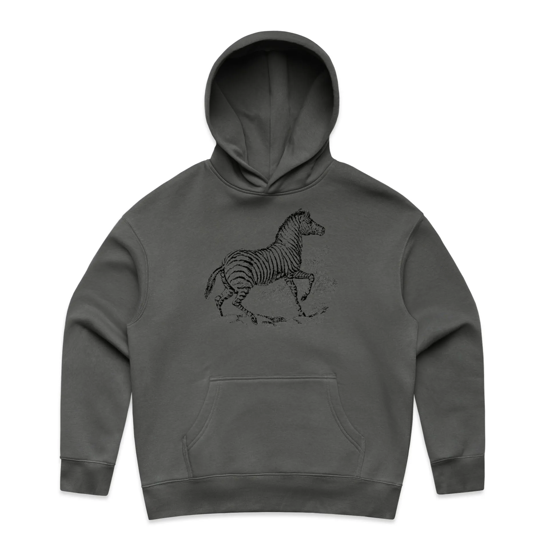 Safari Zebra – Women's Hooded Sweatshirt