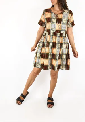 Sage & Clare unique print dress size 8
