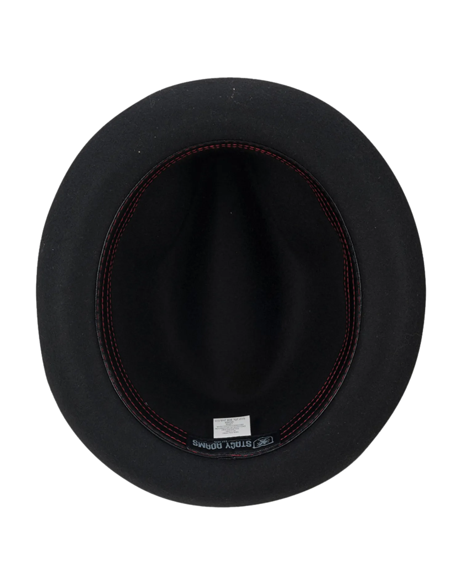 Scala Wool Felt Norfork Fedora - Black