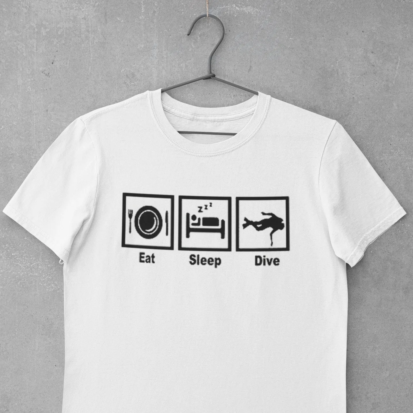 Scuba diving T-Shirt for Men | Eat, Sleep & Dive