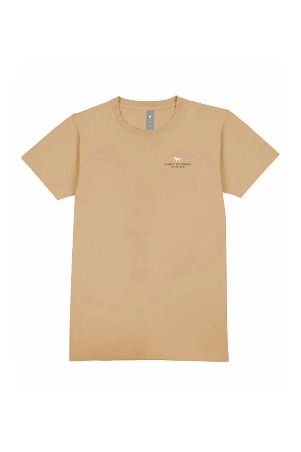 Simply Southern ‘Merican Dude Camo T-Shirt for Men in Khaki | MN-SS-CAMOLOGO-KHAKI