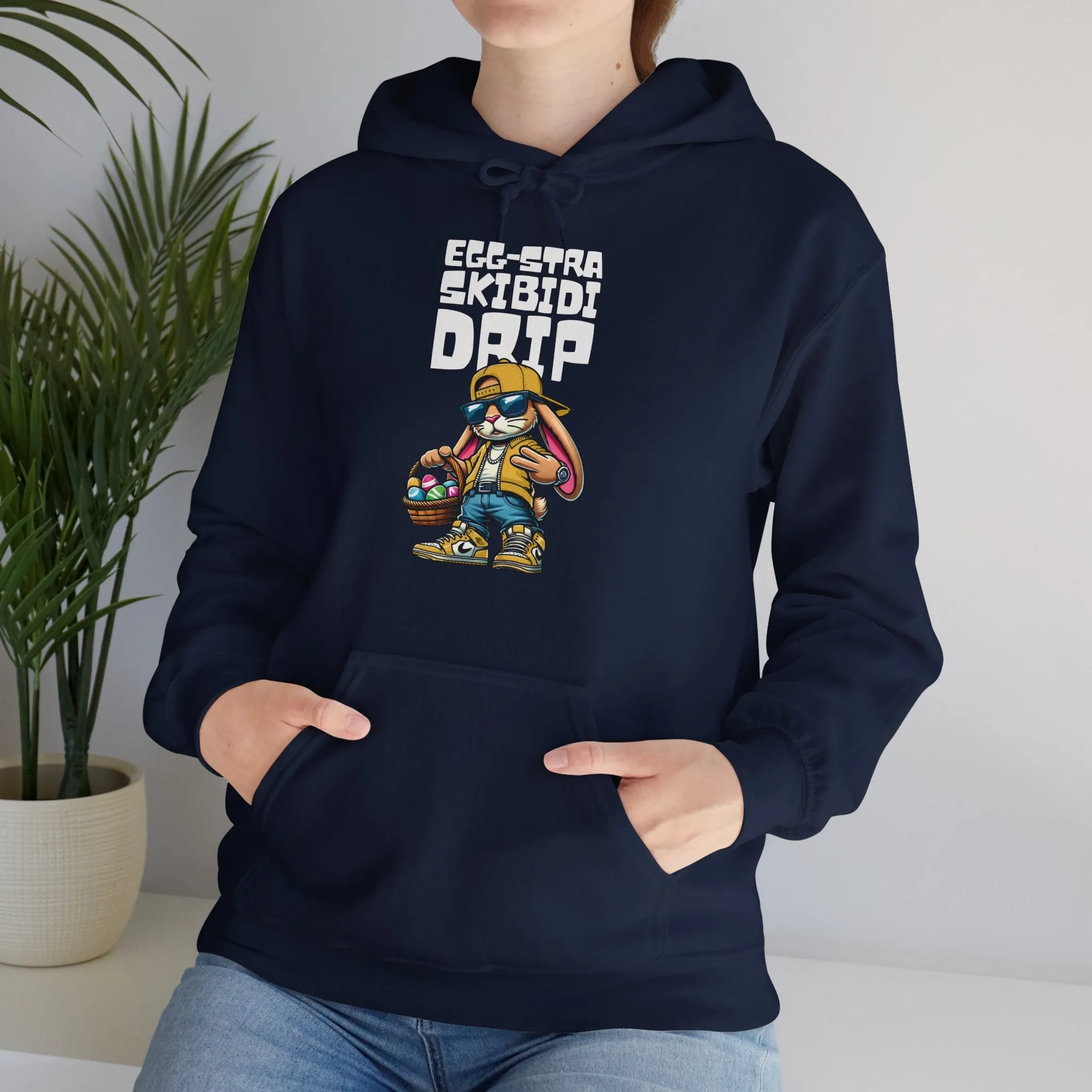 Skibidi Drip Viral Easter Hoodie