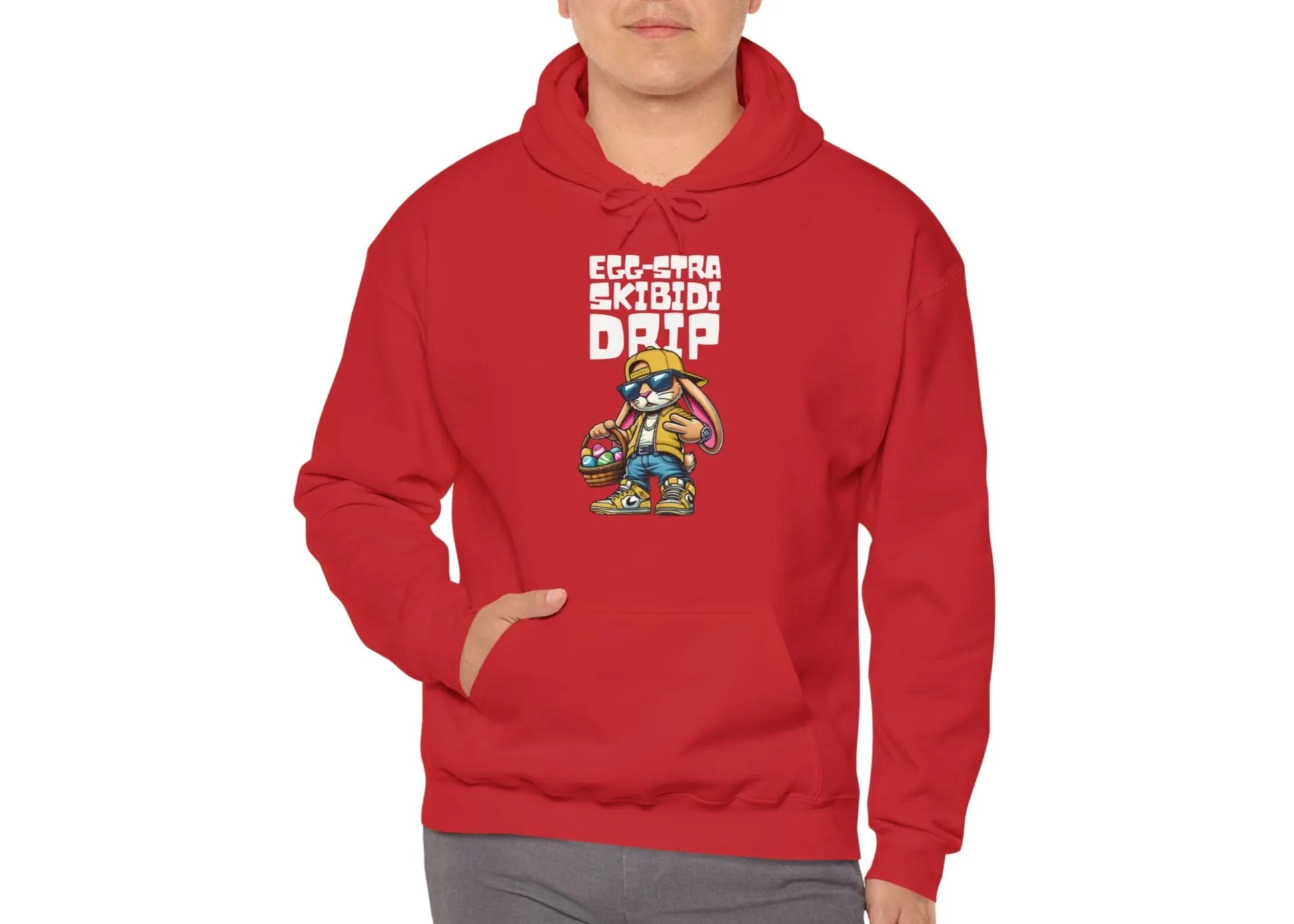 Skibidi Drip Viral Easter Hoodie
