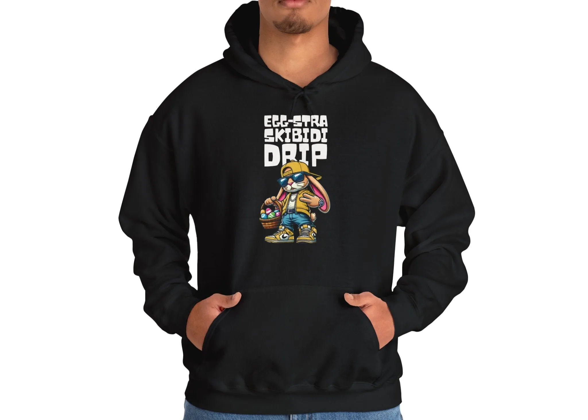 Skibidi Drip Viral Easter Hoodie