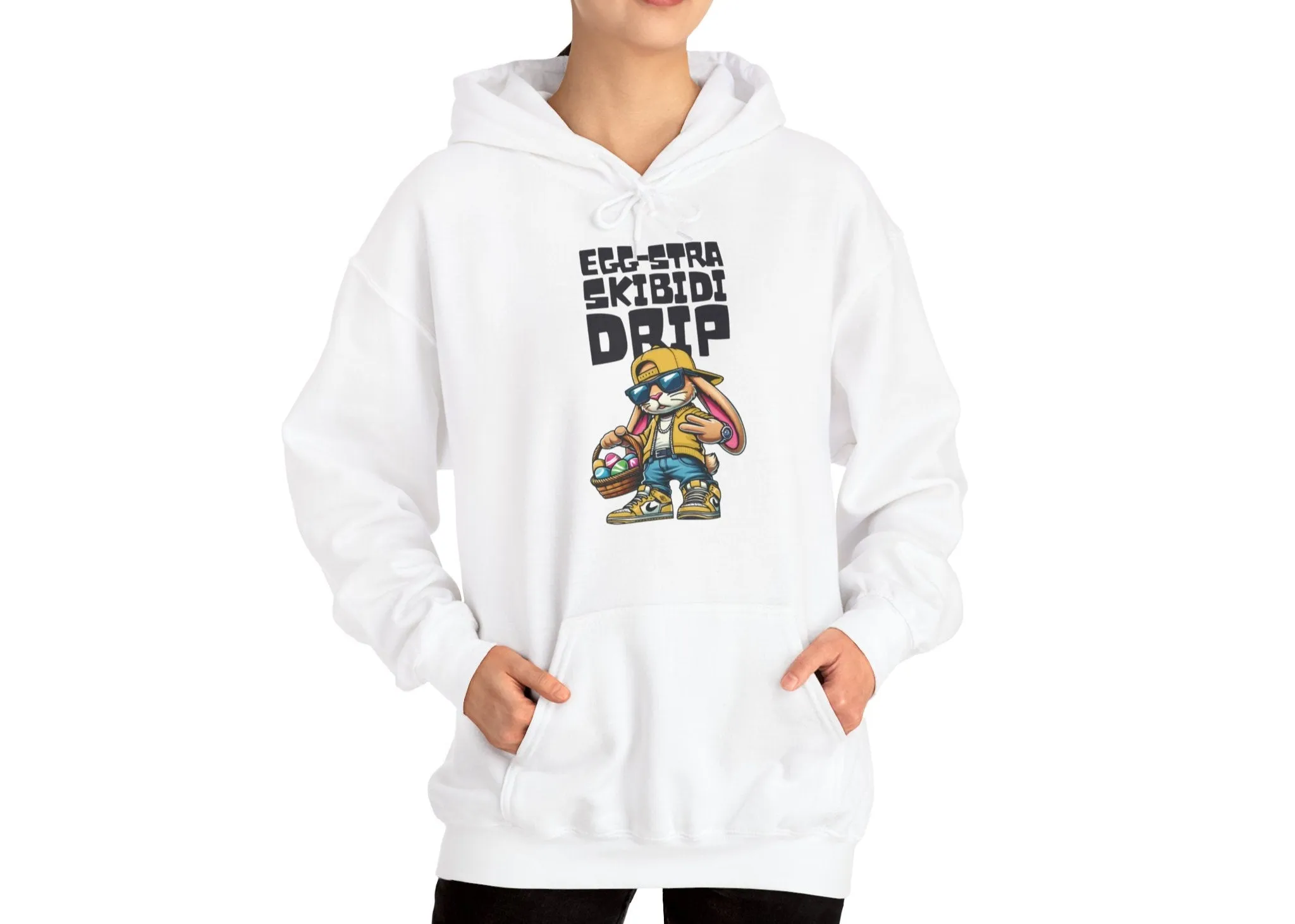 Skibidi Drip Viral Easter Hoodie