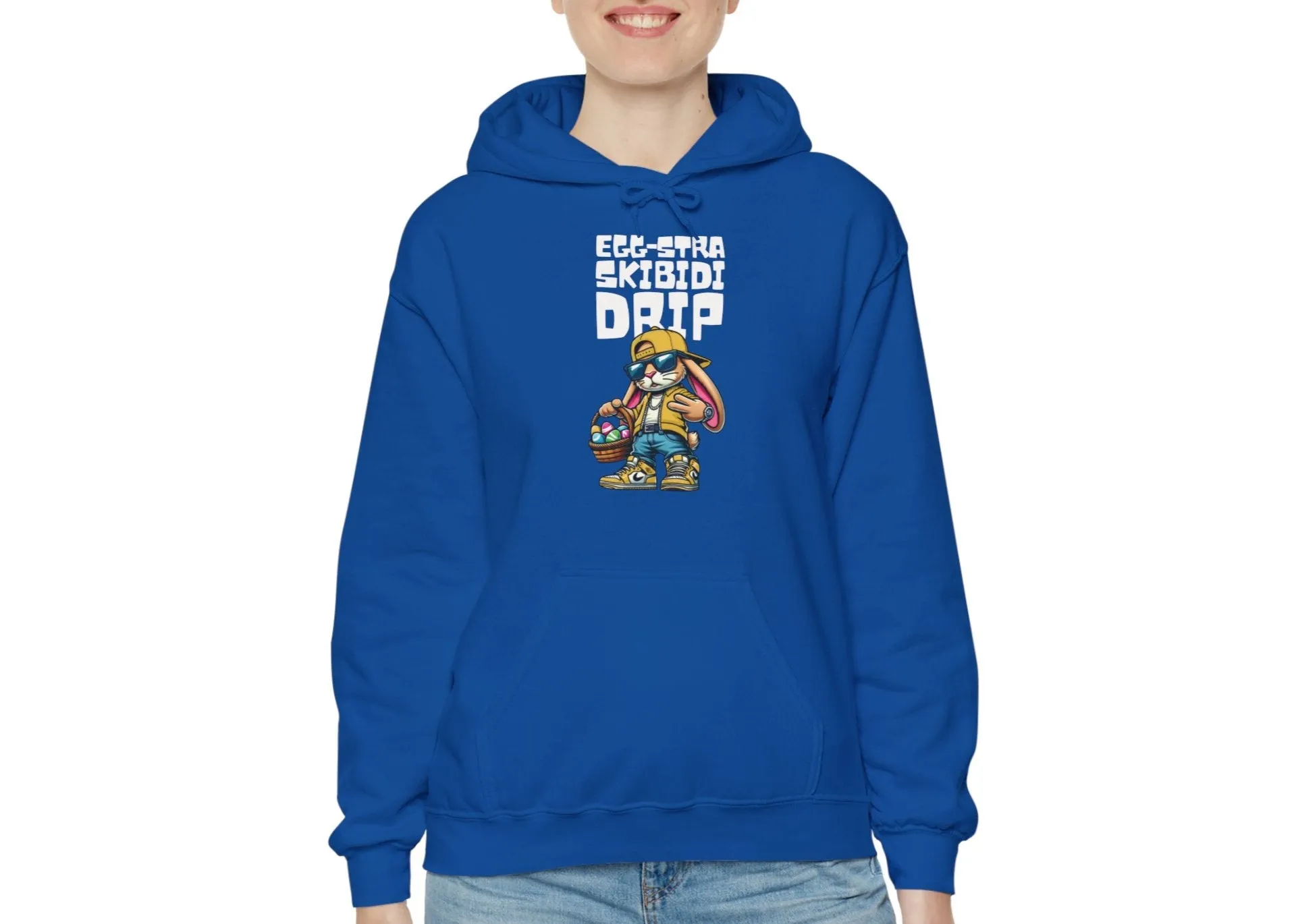 Skibidi Drip Viral Easter Hoodie