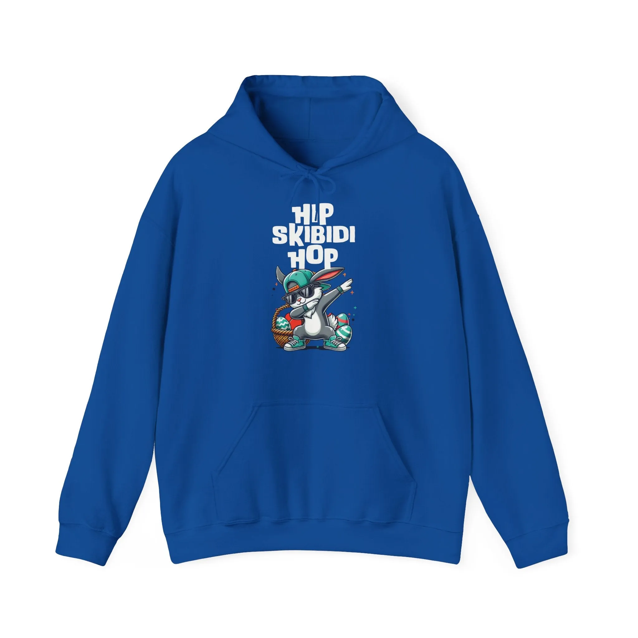 Skibidi Easter Hip Hop Dab Bunny Hoodie