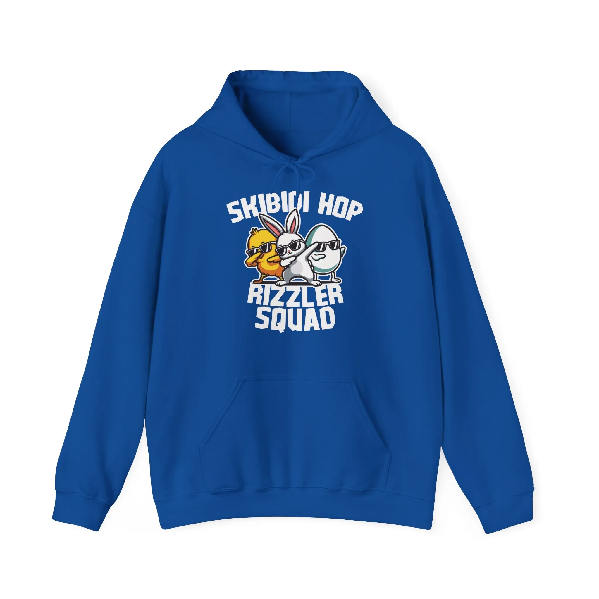 Skibidi Rizzler Squad Easter Meme Hoodie
