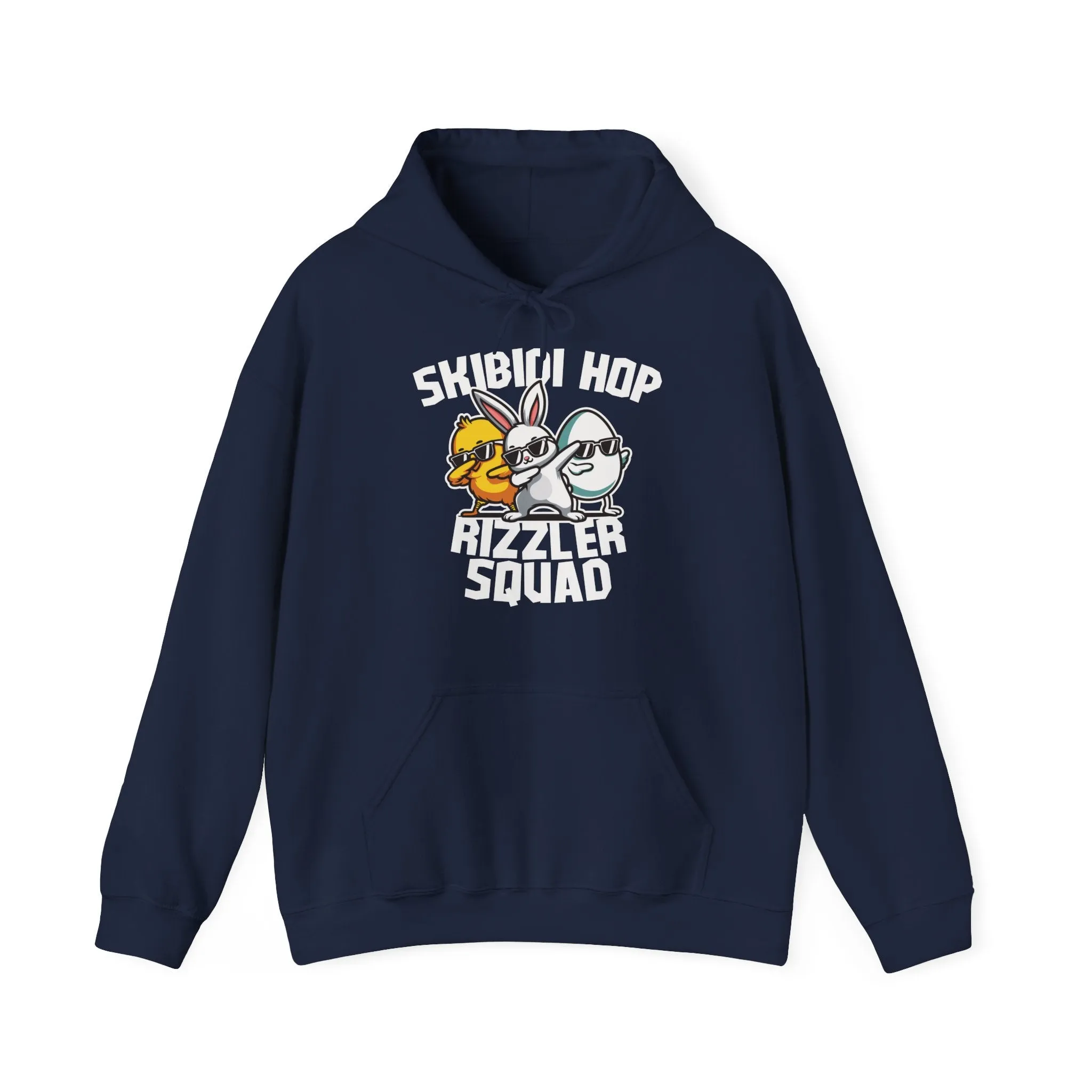 Skibidi Rizzler Squad Easter Meme Hoodie