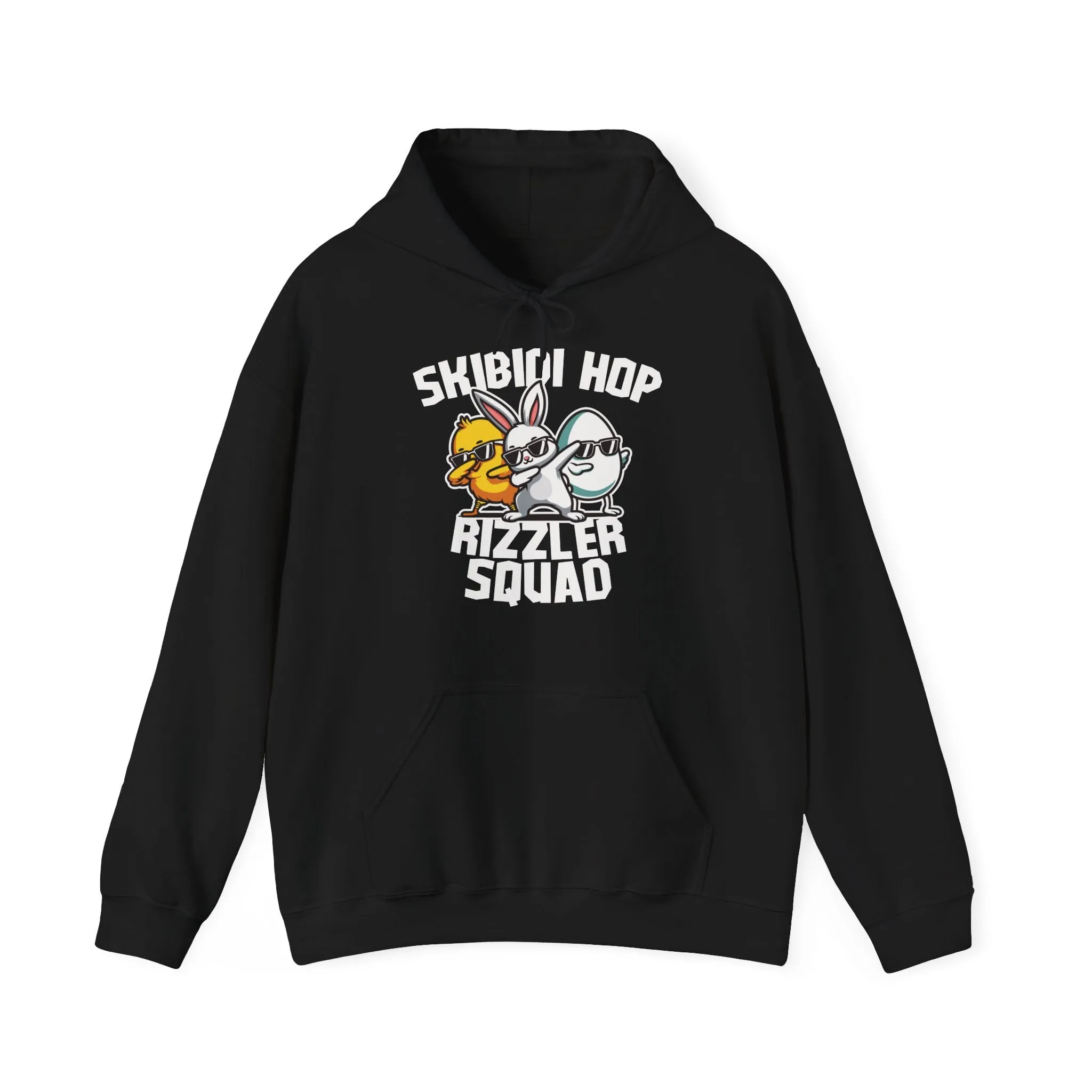 Skibidi Rizzler Squad Easter Meme Hoodie