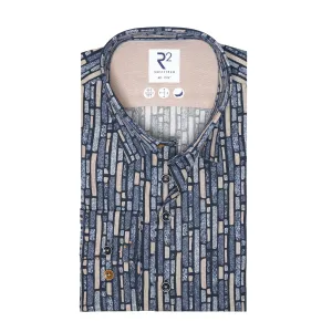 Sofa print cotton shirt