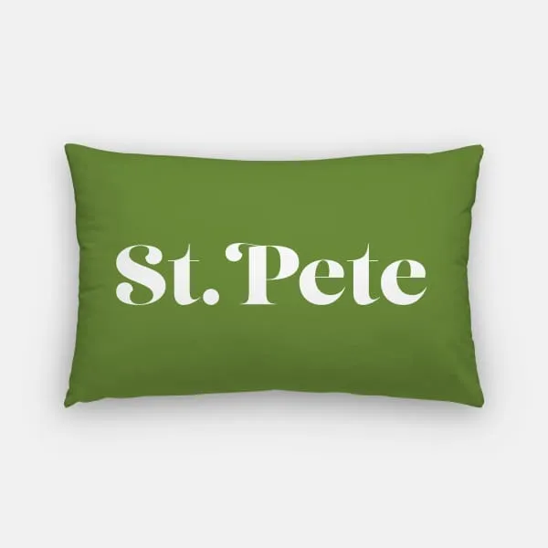 St Petersburg, Florida retro inspired city skyline