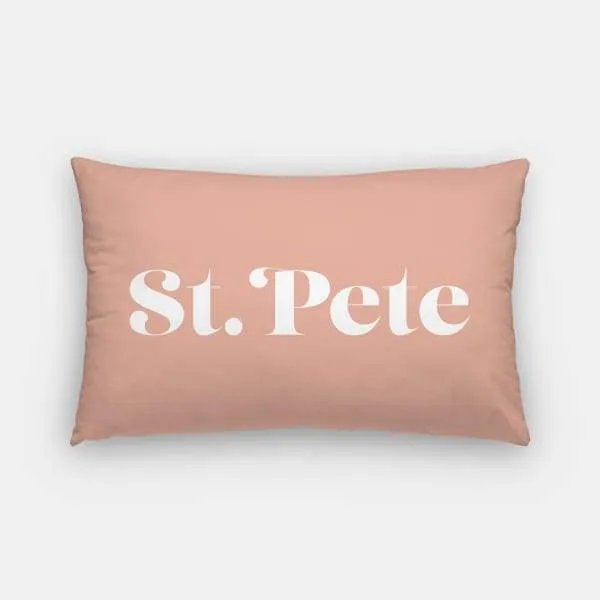 St Petersburg, Florida retro inspired city skyline