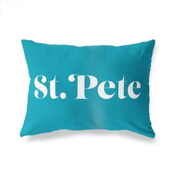 St Petersburg, Florida retro inspired city skyline