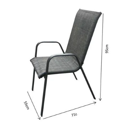 Terrace Leisure Manor Textilene Chair
