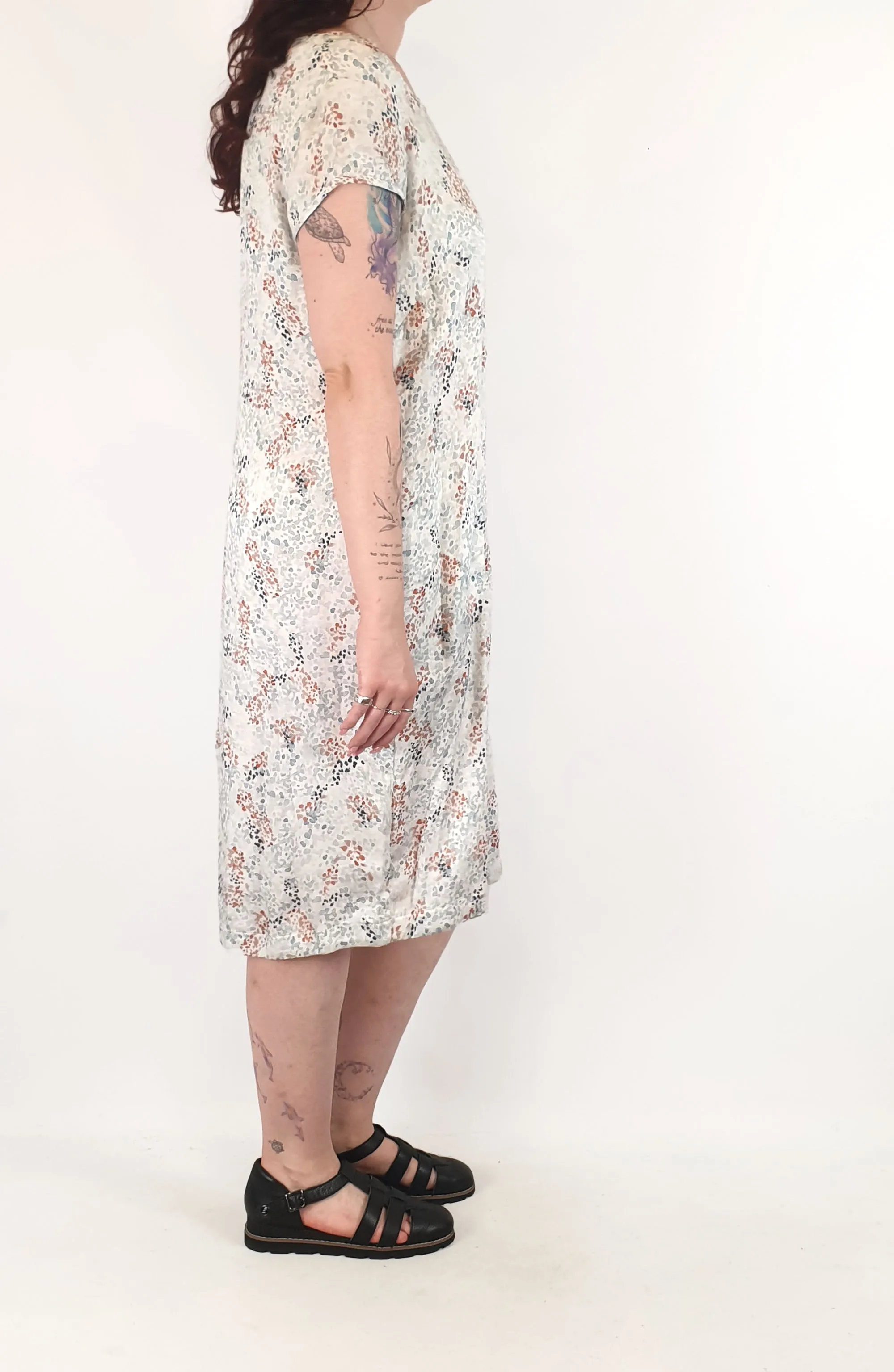 The Ark blue-toned tee shirt dress size 12