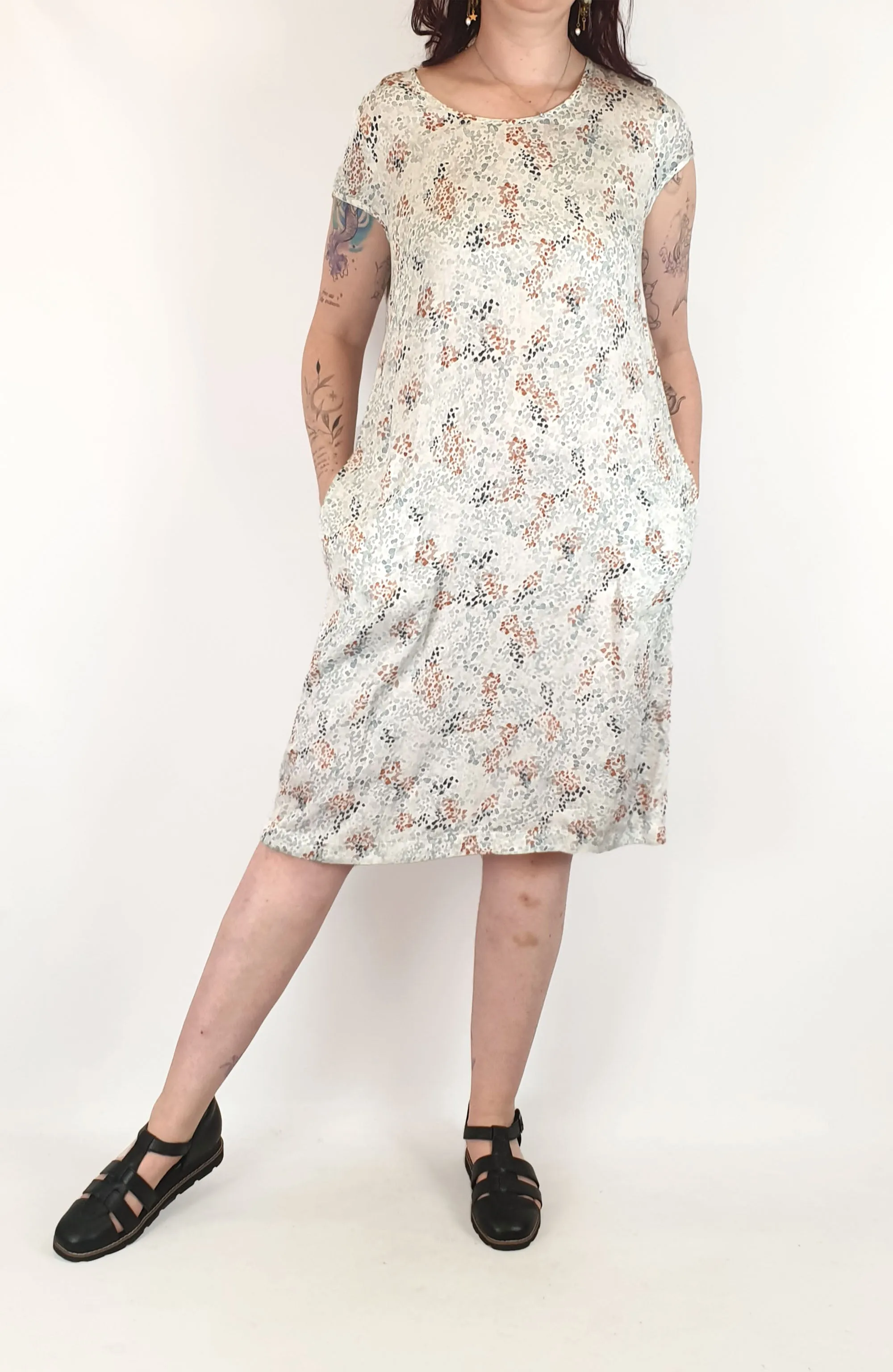 The Ark blue-toned tee shirt dress size 12