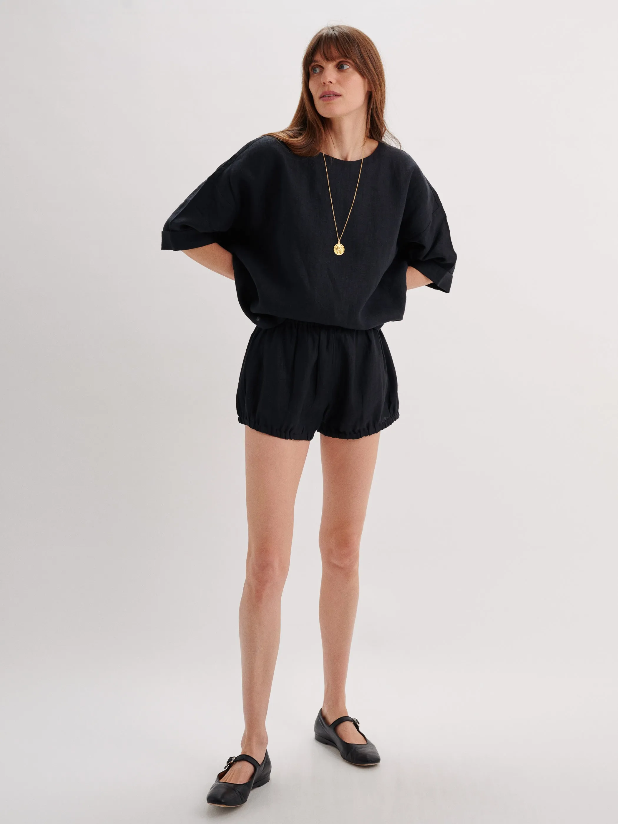 The Hera Bloomers in Linen