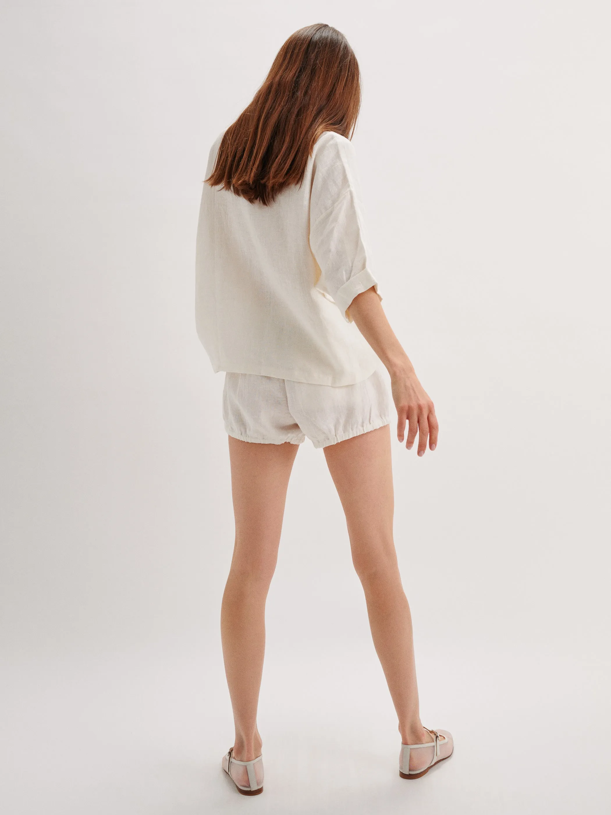 The Hera Bloomers in Linen
