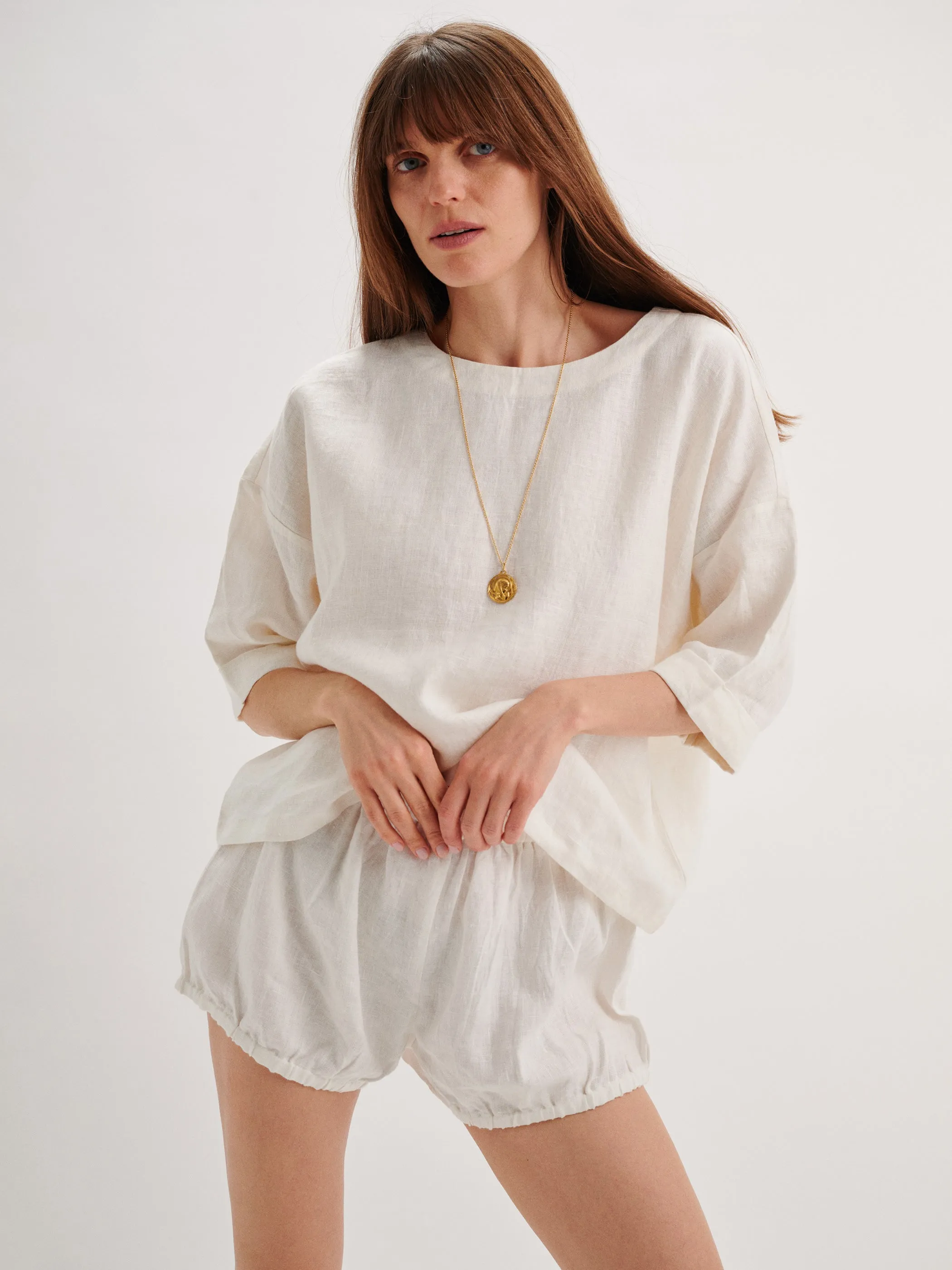 The Hera Bloomers in Linen