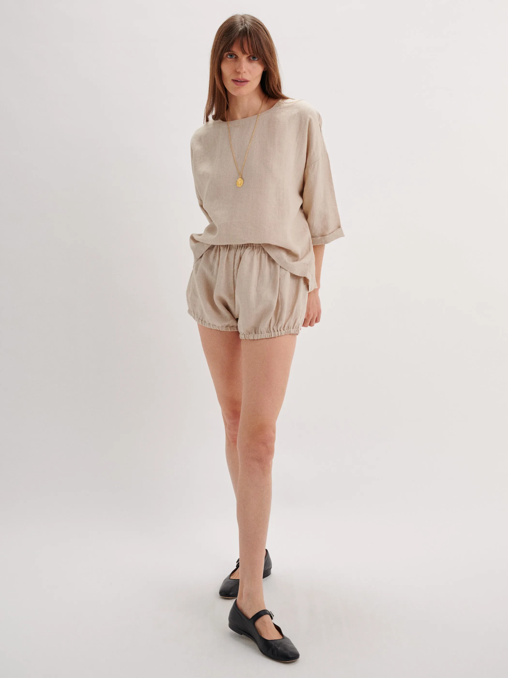 The Hera Bloomers in Linen
