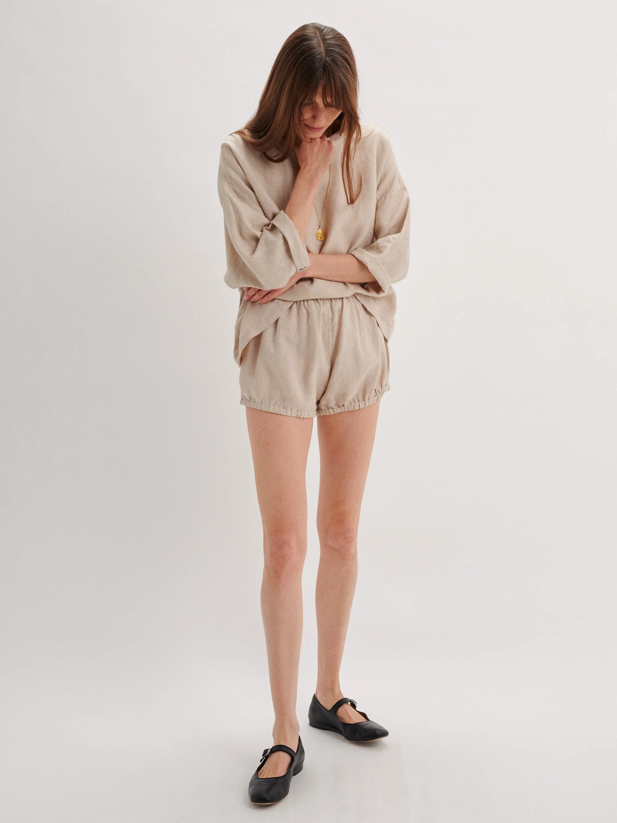 The Hera Bloomers in Linen