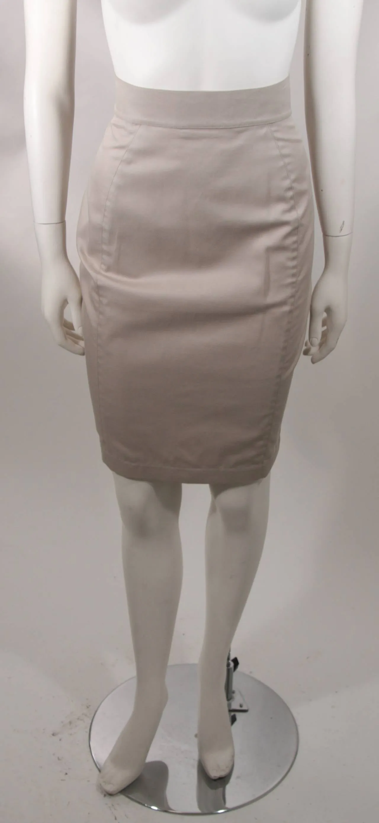 THIERRY MUGLER Khaki Military and Safari Style Suit Size 40