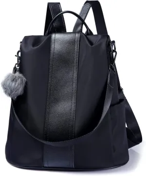 Travel Backpack for Women, Nylon Anti-theft Backpack, Waterproof Shoulder Bag