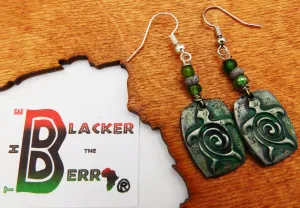 Turtle Earrings Tortoise Jewelry Patine Green Gift Ideas for Her