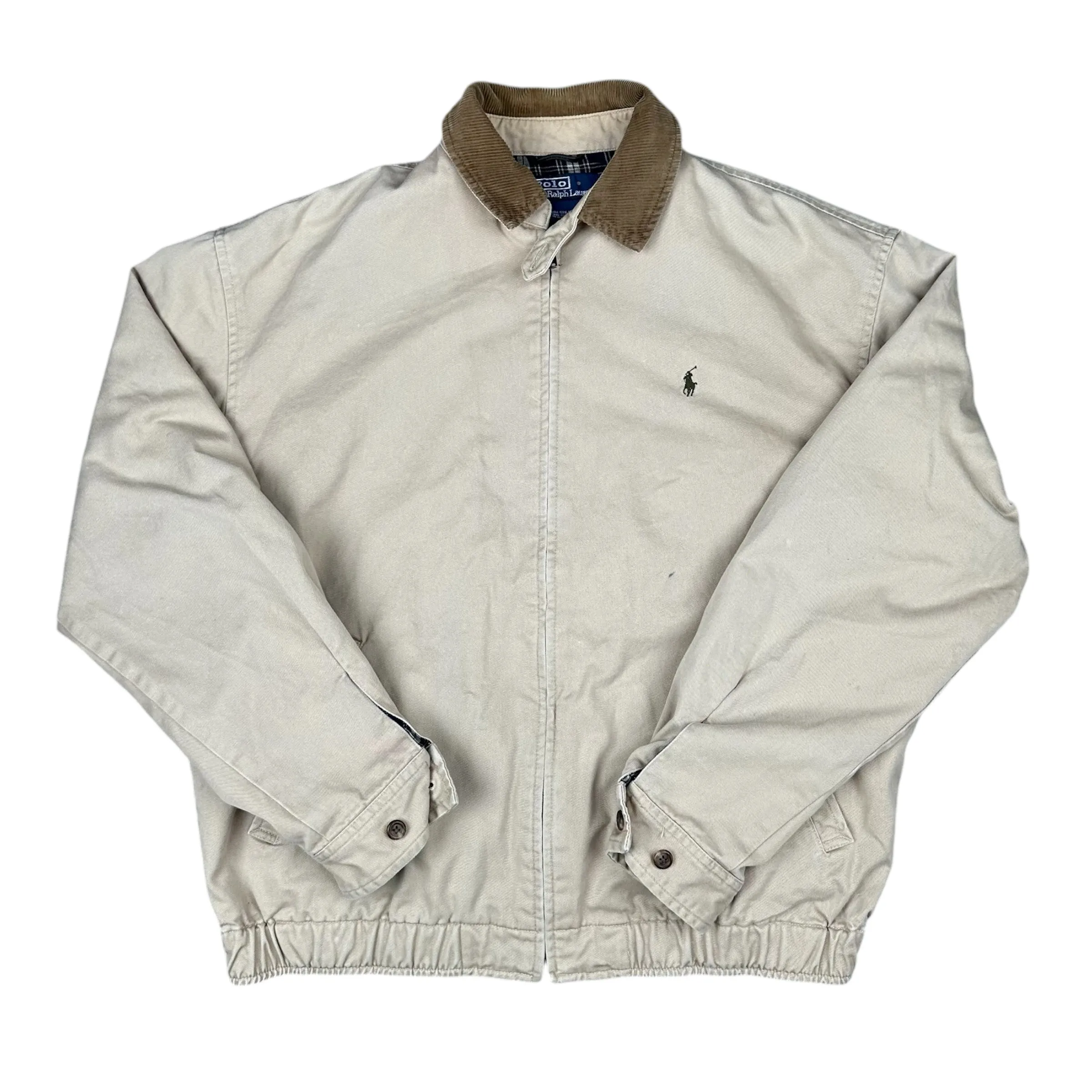 Vintage Polo Khaki Jacket - M