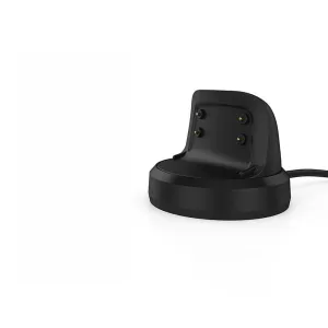 Wireless Charger Portable Fast Charging Pad Stand for Samsung Gear Fit 2 black