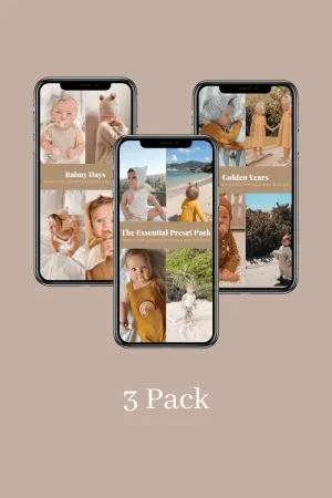 Wolfie's FAVOURITE Preset Bundle 3 Pack