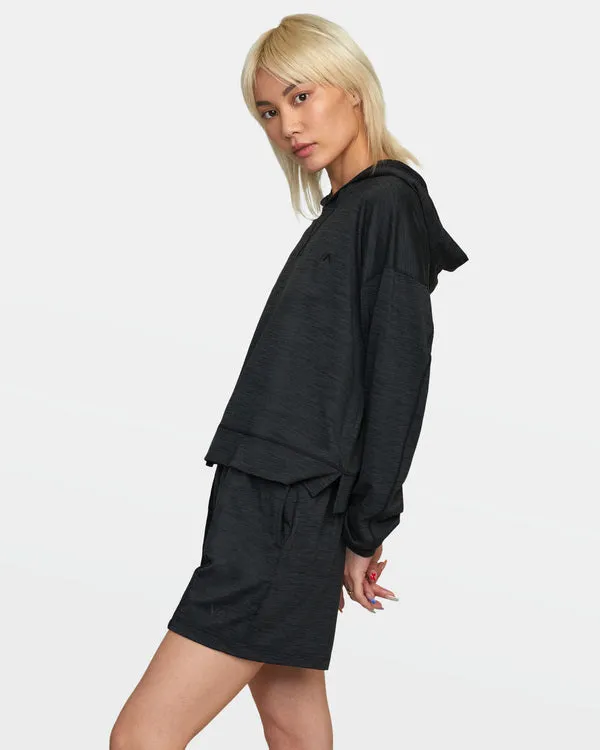 Women's C-Able Cropped Workout Hoodie