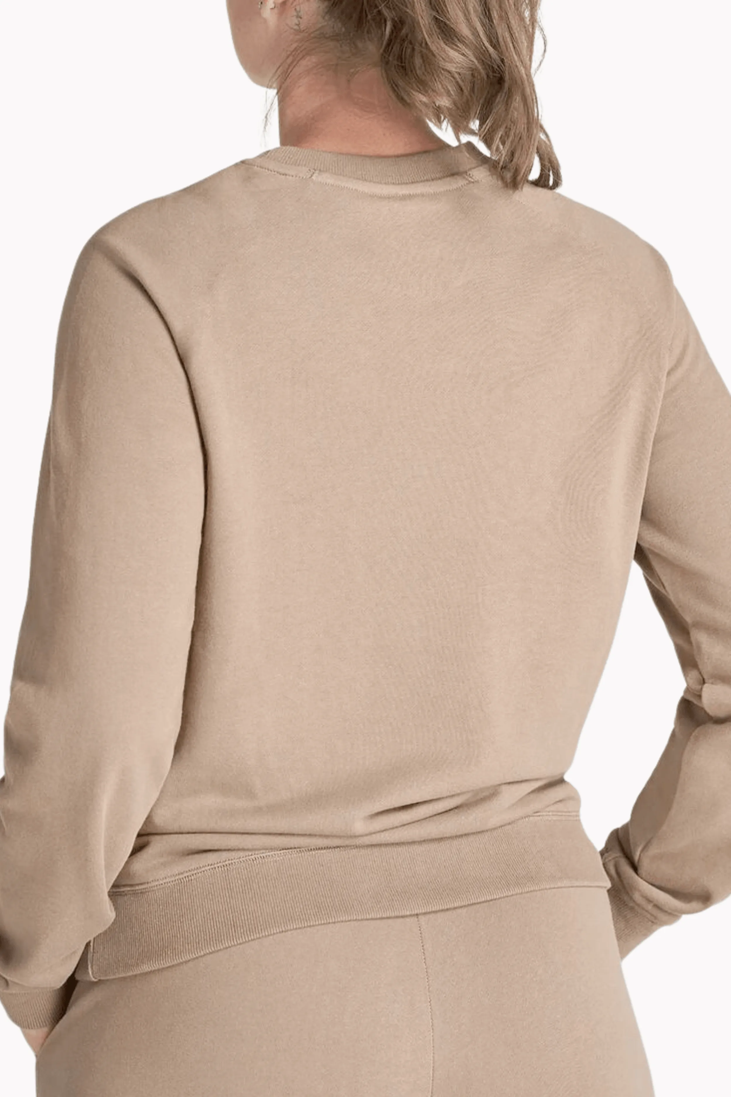 Women's KHAKI Sweatshirt (Terry)